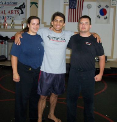 Frank Shamrock and Insts Beth and Chris Dudzik